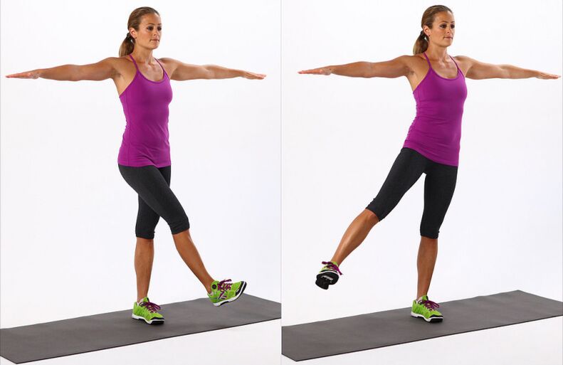 Houpačky nohou pomohou efektivně procvičit svaly stehen